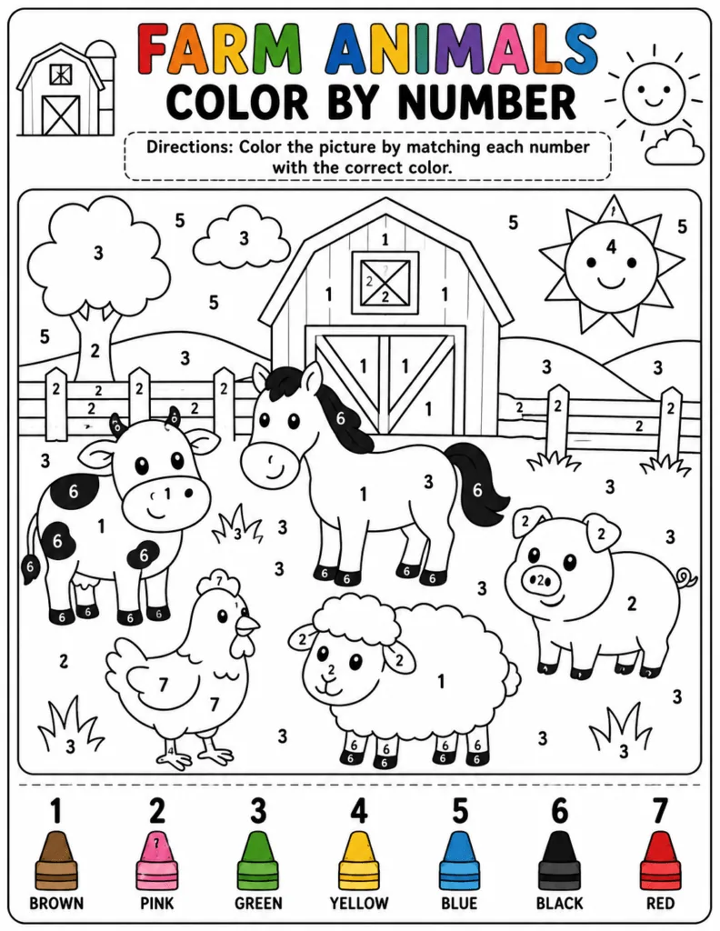 Number activities Design 1 - Fun Number Activities for Preschoolers Free Printable
