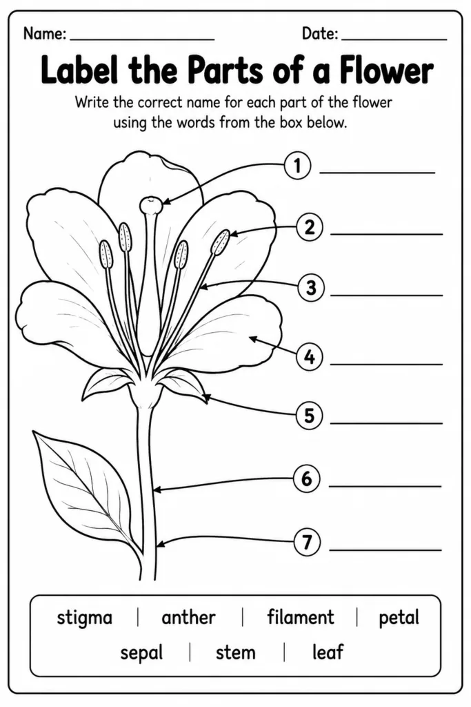 Science Design 1 - Science Worksheets Free Printable for Kids - Educational