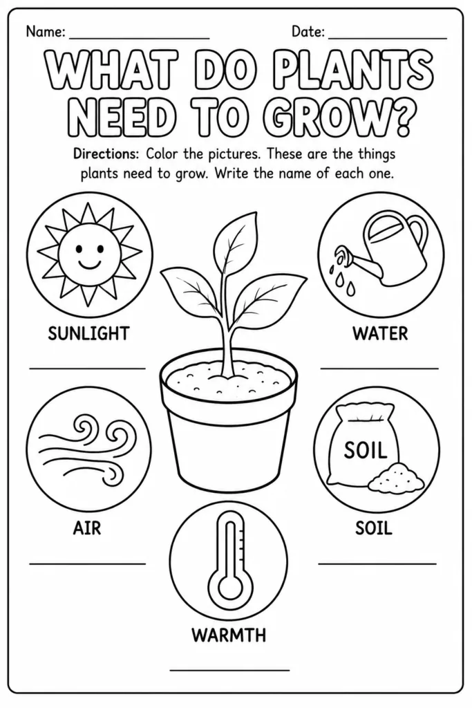 Science Design 14 - Science Worksheets Free Printable for Kids - Educational
