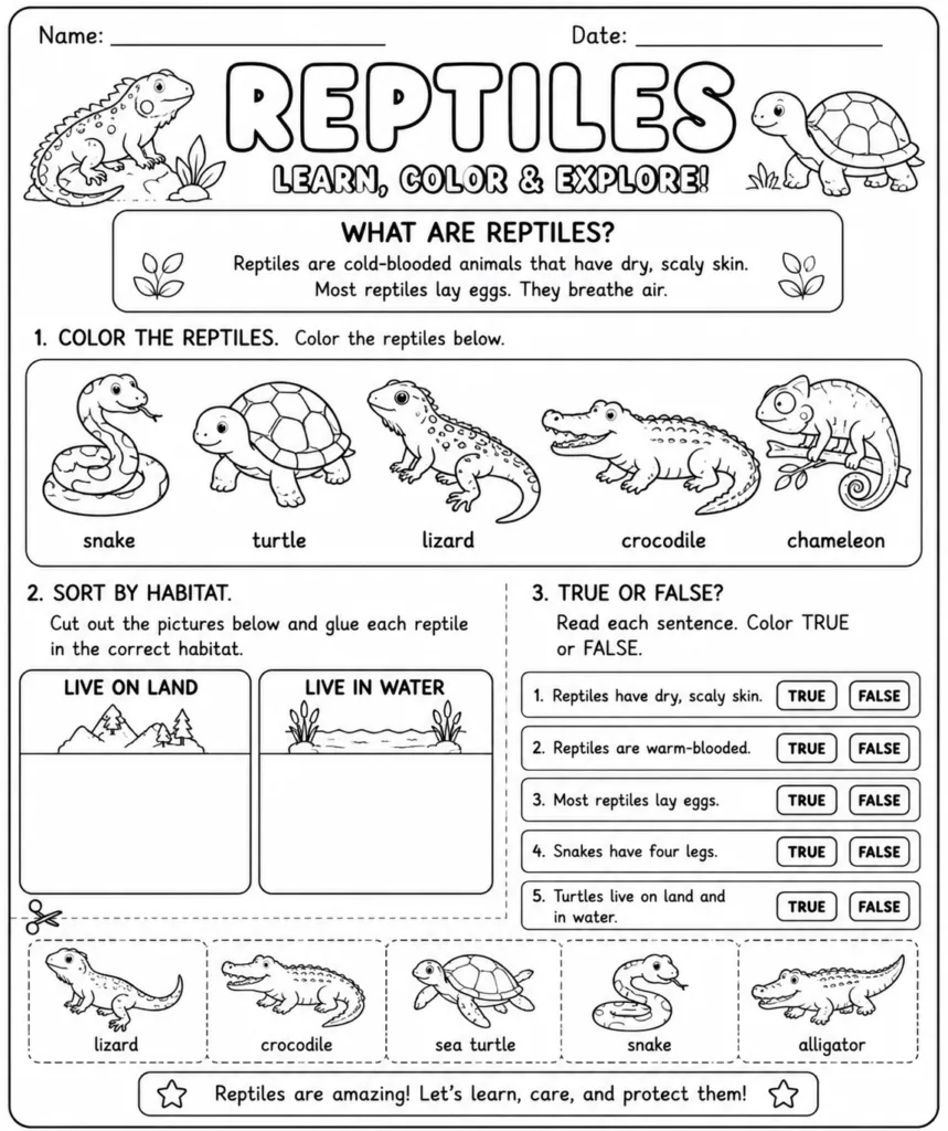 Science Design 3 - Science Worksheets Free Printable for Kids - Educational