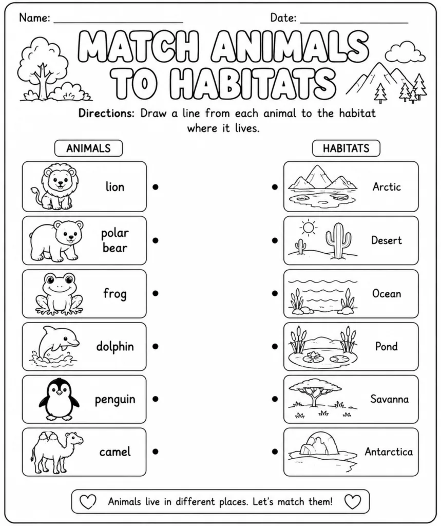 Science Design 6 - Science Worksheets Free Printable for Kids - Educational