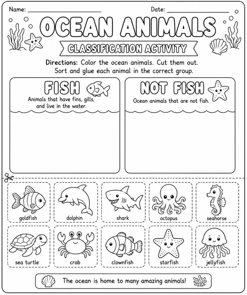 Science Design 7 - Science Worksheets Free Printable for Kids - Educational