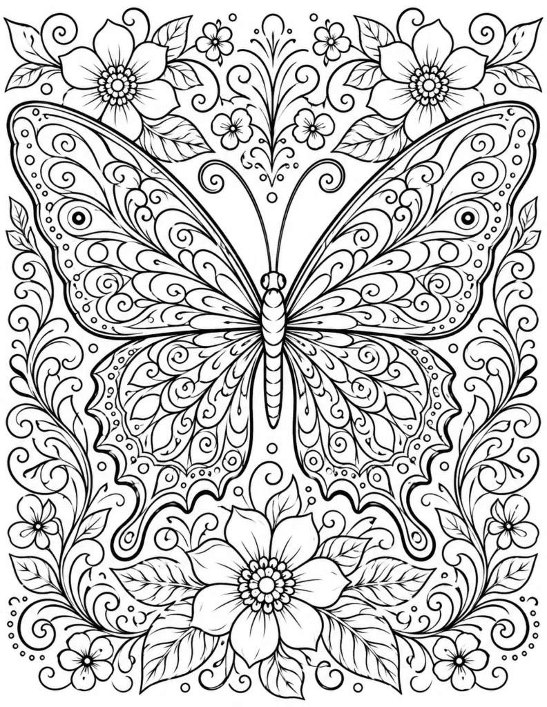 Stress relief Design 4 - Stress Relief Coloring Pages Free Printable for Adults